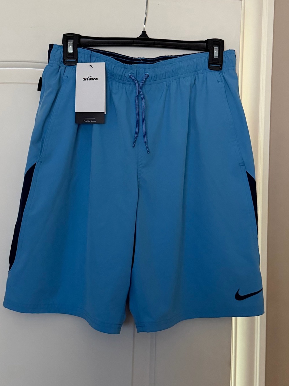 Brand new “NIKE”swimming shorts.Size-M,color-blue,dark blue.🩵💙